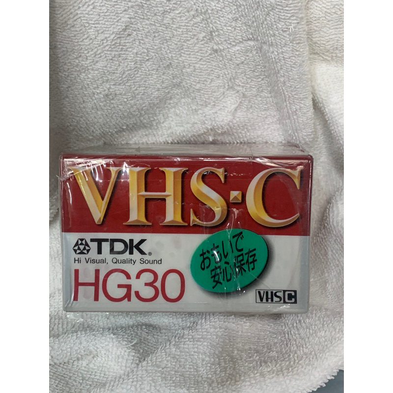 TDK VHS-C HG30 錄影帶 一組3入100元