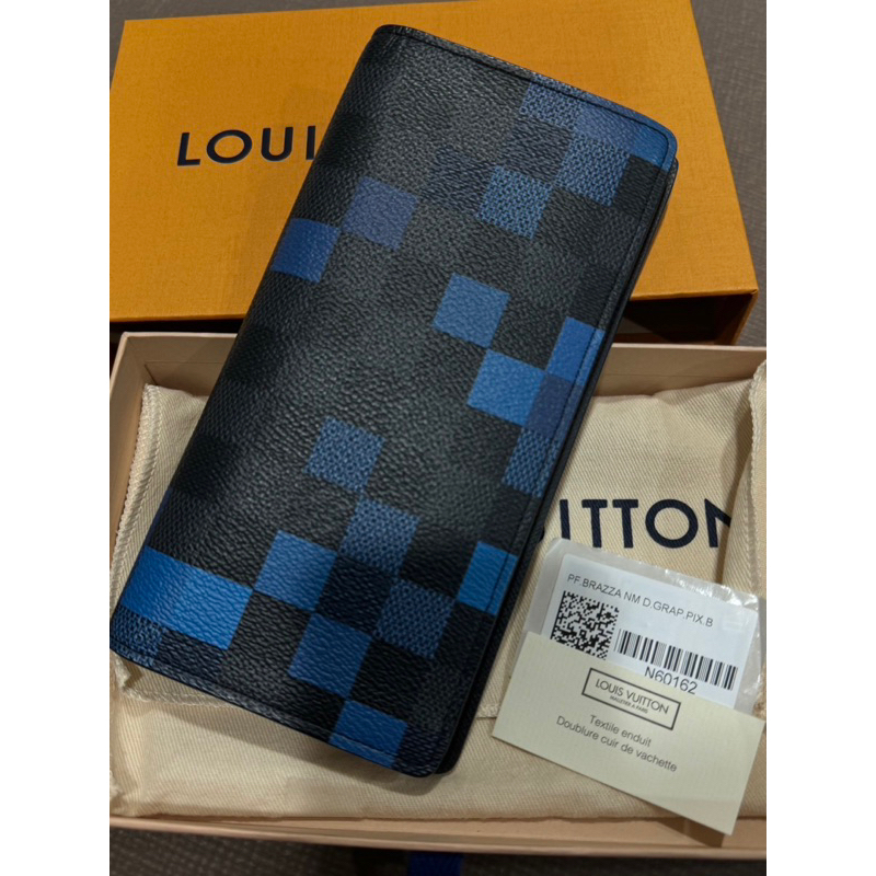 LOUIS VUITTON LV Portefeuille Brazza Bi Fold Wallet Purse 皮夾