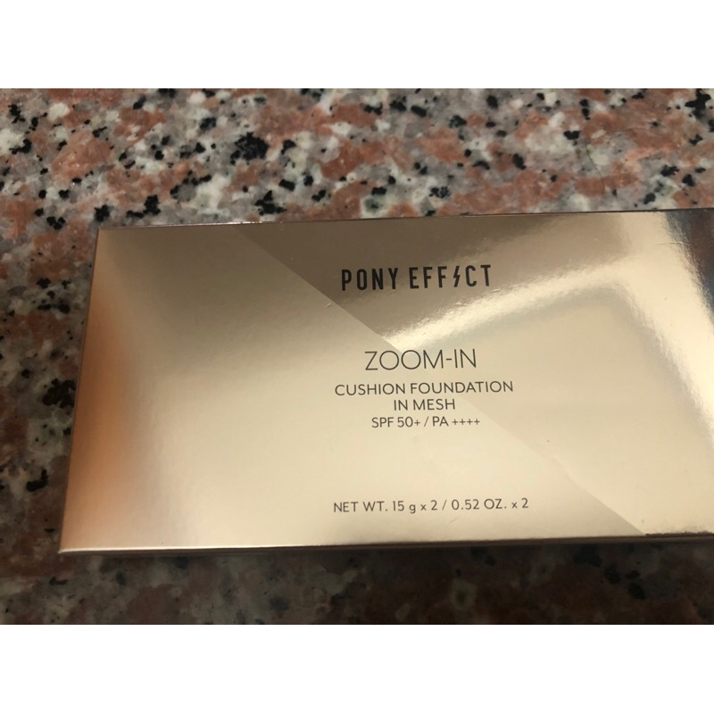 PONY EFFECT &lt;零暗沉柔霧持久水氣墊SPF50+/SPF++++&gt; 補充蕊