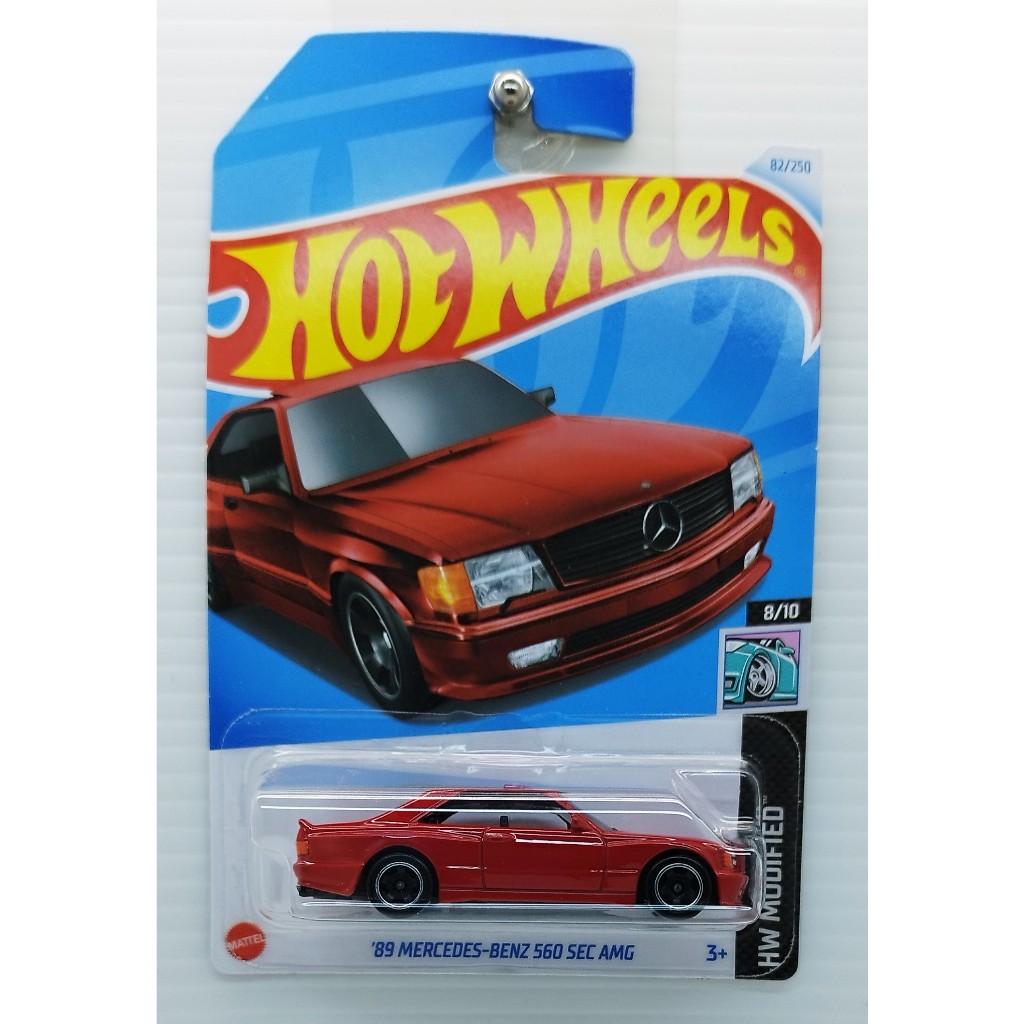 風火輪 Hot Wheels 89 MERCEDES-BENZ 560 SEC AMG 賓士 必買 美車 熱門 稀少