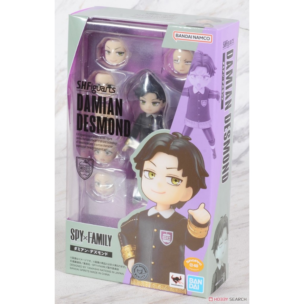 星矢TOY 板橋實體店面 現貨 S.H.Figuarts SHF 間諜家家酒 達米安·戴斯蒙德