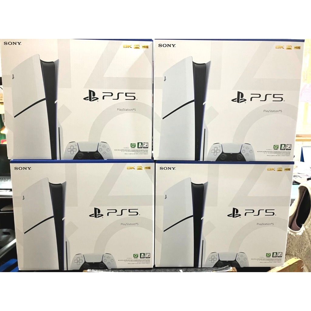 現貨可自取 2024 新款 PS5 Slim版 光碟機 SONY PS5主機 薄機 CFI-2018A01  可30期