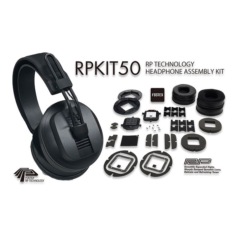 【搖滾玩家樂器】全新 公司貨 免運 Fostex RPKIT50 DIY 耳機套件 耳罩式耳機 封閉式耳機 耳機