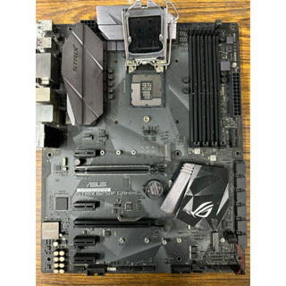 華碩ASUS STRIX B250F GAMING 高階電競六-七代主機板/LGA1151/附檔板/二手良品