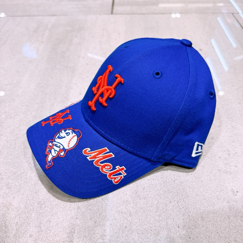 「宥yoの小賣場」 NEW ERA 男女 9FORTY MLB VISOR HIT 紐約大都會 皇家藍