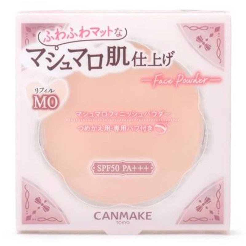 現貨♡｜ CANMAKE 新版 棉花糖蜜粉餅 MO補充蕊心 可防曬 有細緻珠光 日本購入 全新未開封