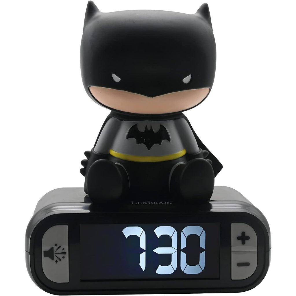 預購👍正版空運👍 美國專櫃 Lexibook Batman 蝙蝠俠 兒童 鬧鐘 小夜燈 時鐘