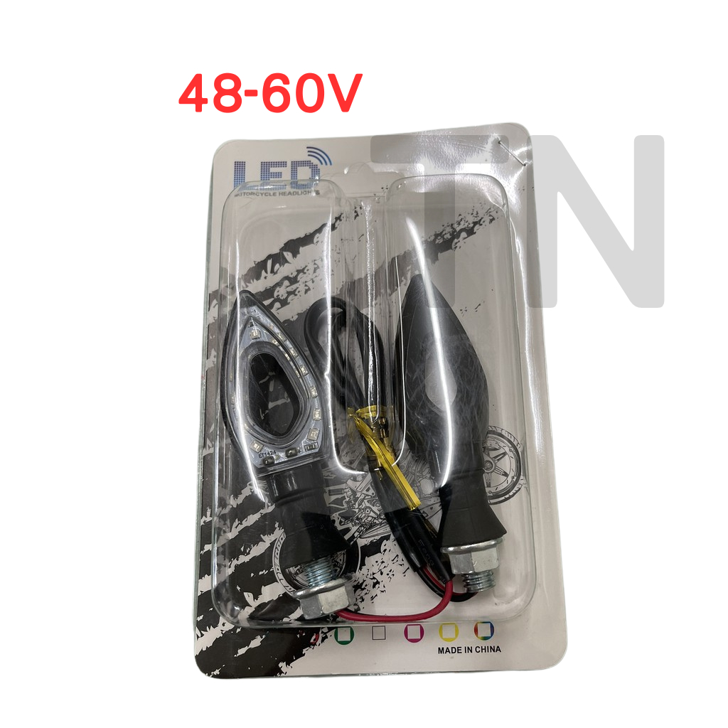 電動車專用 方向燈 黃光 yellow  極酷 方向燈 轉向燈 一對價 48-60V signal light led