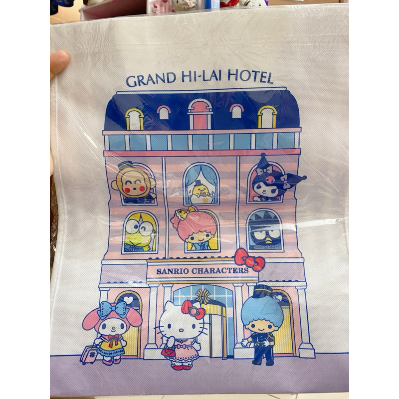 Hello Kitty購物袋(高雄漢來飯店kitty房住宿禮)