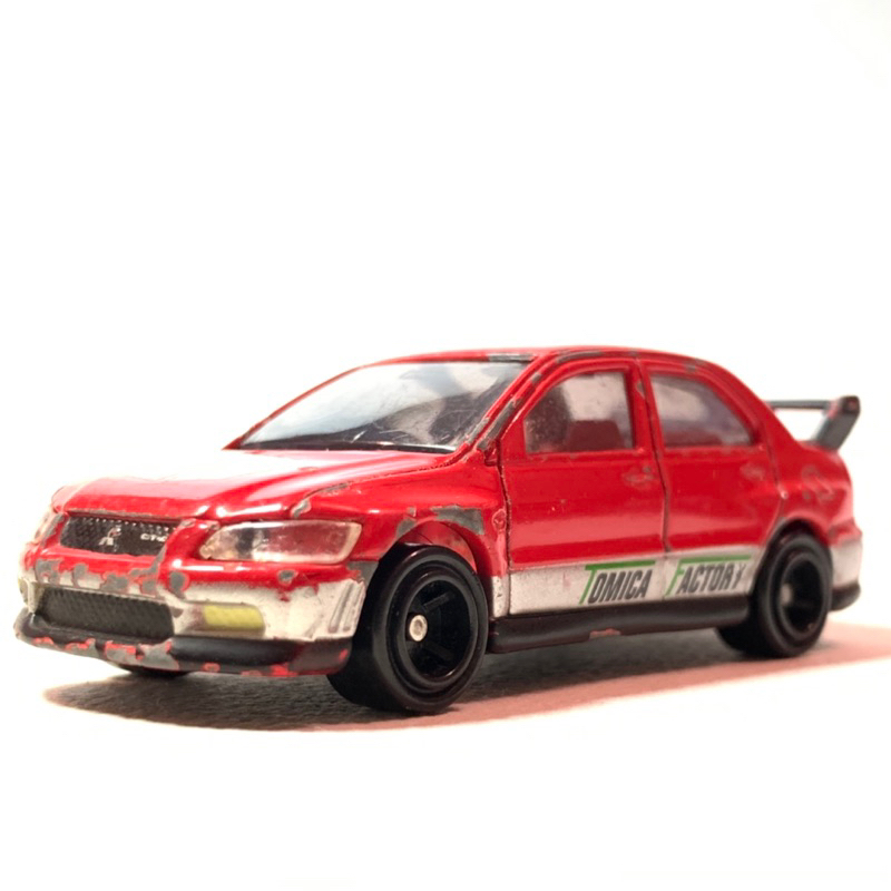 絕版 Tomica 組み立て工場 No.17 Mitsubishi Lancer Evolution VII