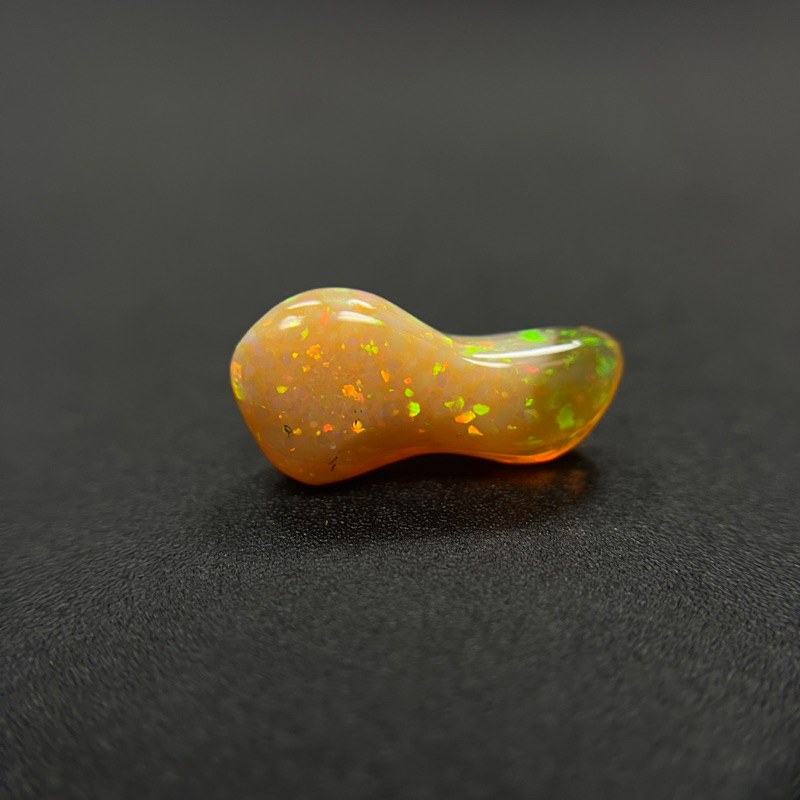 天然珍貴火蛋白石(Fire Opal)裸石6.84ct [基隆克拉多色石]