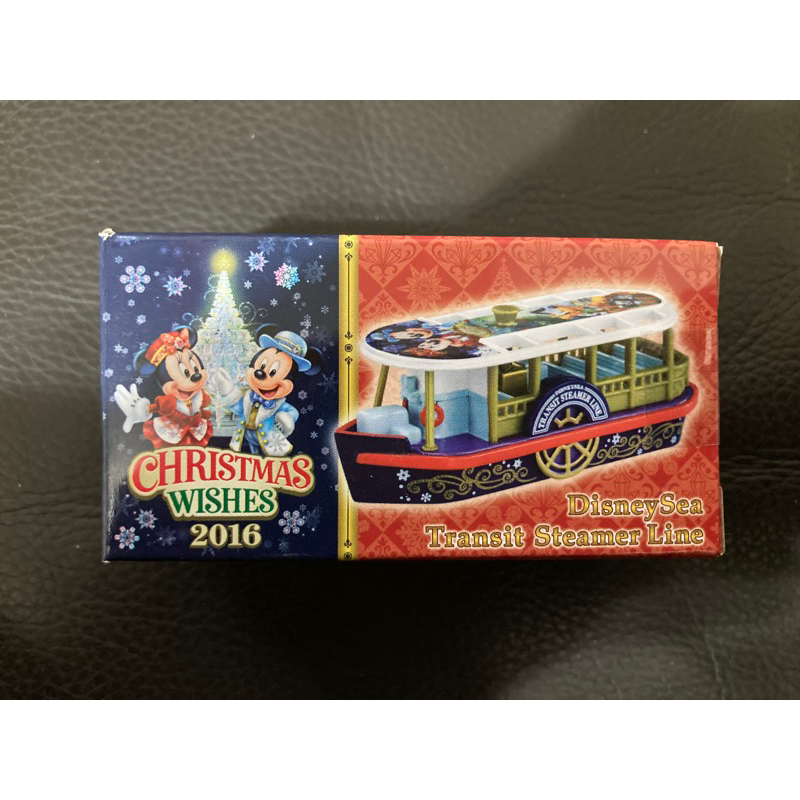 Tomica 迪士尼 樂園 蒸汽郵輪 船 聖誕節 2016