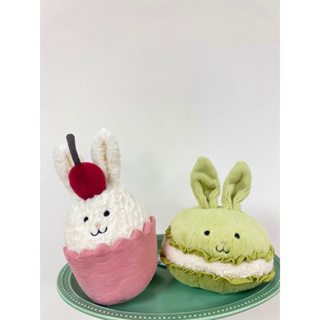 Jellycat杯子蛋糕 馬卡龍 甜點兔子Dessert Bunny Cupcake /Bunny Mararon