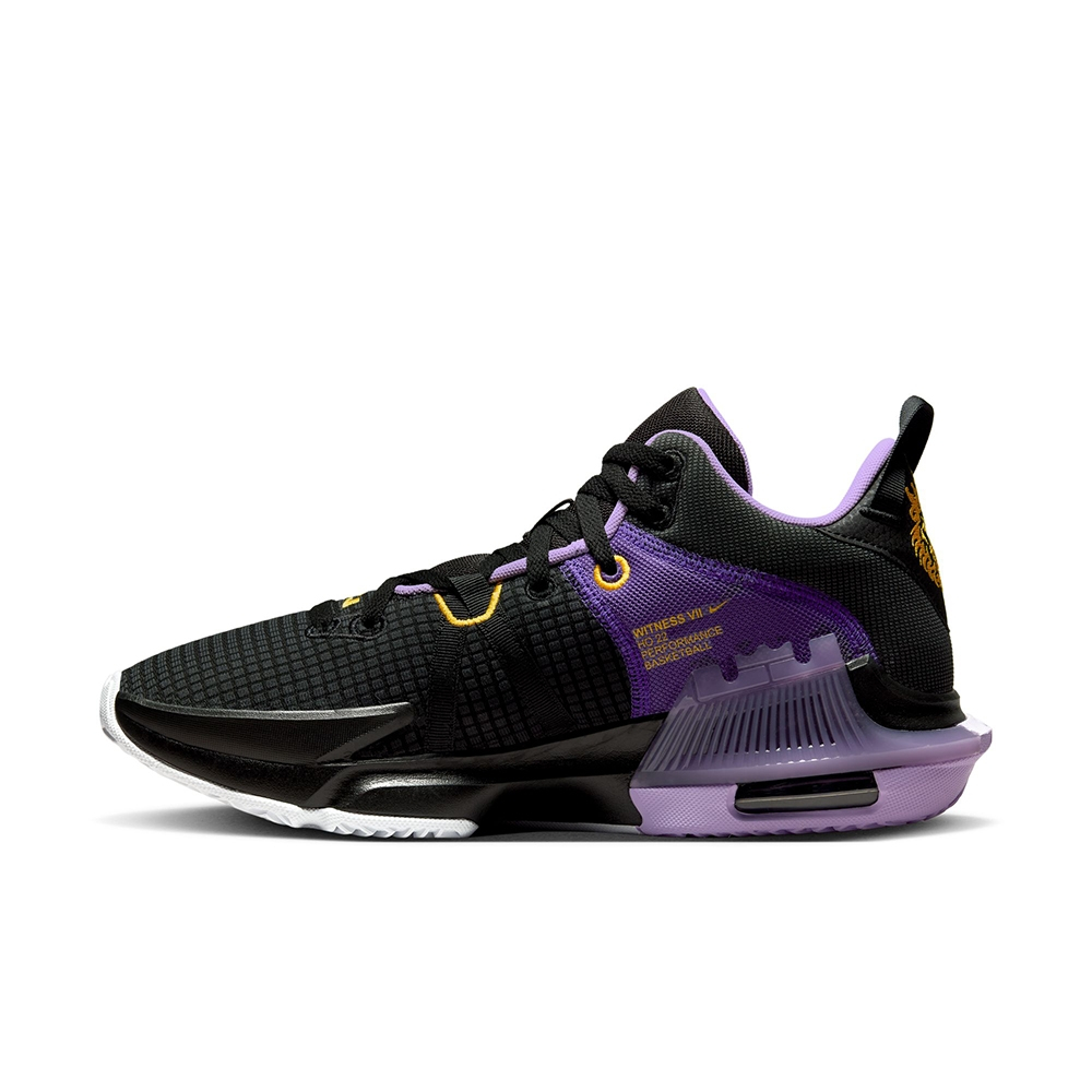 過季出清(男)【Nike】LEBRON WITNESS VII EP 男籃球鞋-黑紫 DM1122-002