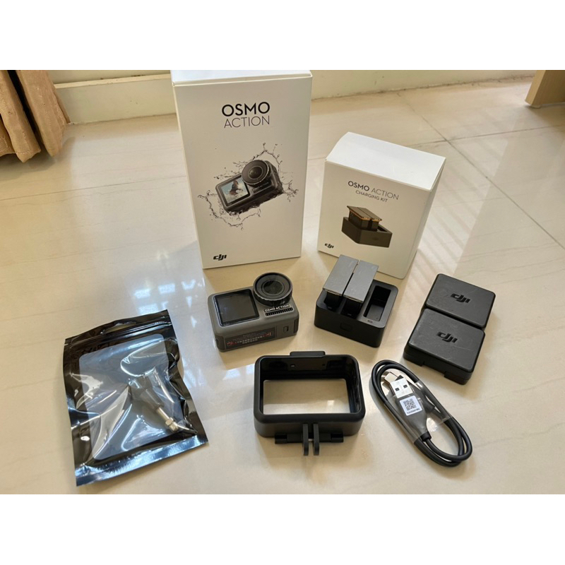 全能套裝公司貨 DJI OSMO ACTION 1代一代 運動相機 防水 三電池 VLOG GOPRO