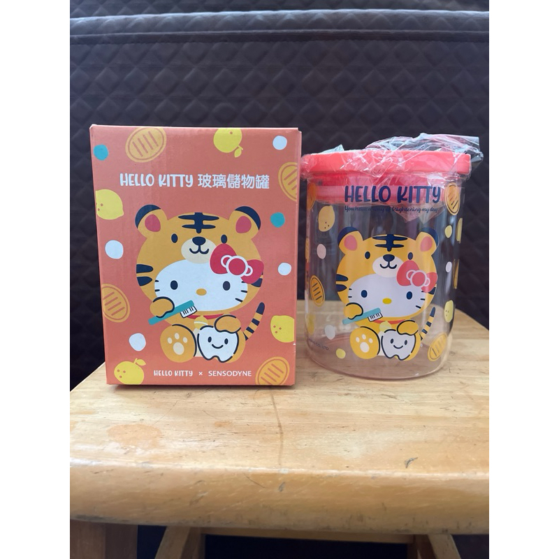 卡娜赫拉 Hello Kitty 儲物罐 玻璃瓶 玻璃杯 梅森杯