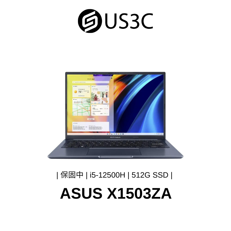 ASUS X1503ZA 15 FHD OLED i5-12500H 16G 512G SSD 二手筆電 保固中