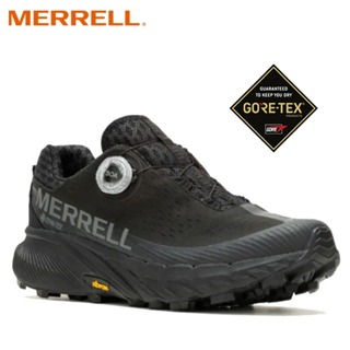 【MERRELL 美國】AGILITY PEAK 5 BOA GORE-TEX 男防水輕量戶外鞋 黑 ML068213