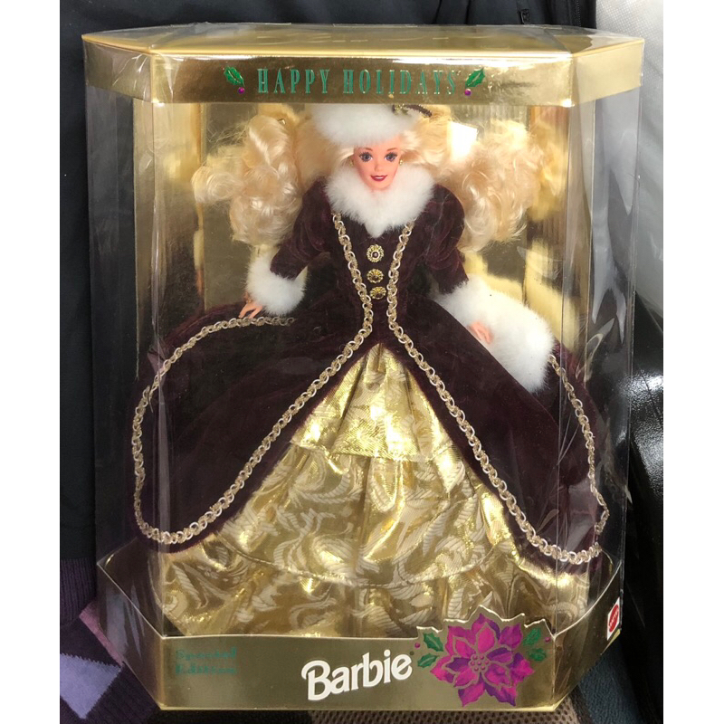 現貨 1996 Barbie Happy Holidays Christmas Barbie -F快樂假期聖誕芭比