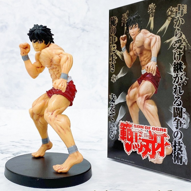 【台灣現貨】範馬刃牙 格鬥 花山薰 範馬傑克 愚地獨步 範馬 勇次郎 模型 玩具 公仔 人偶 禮品