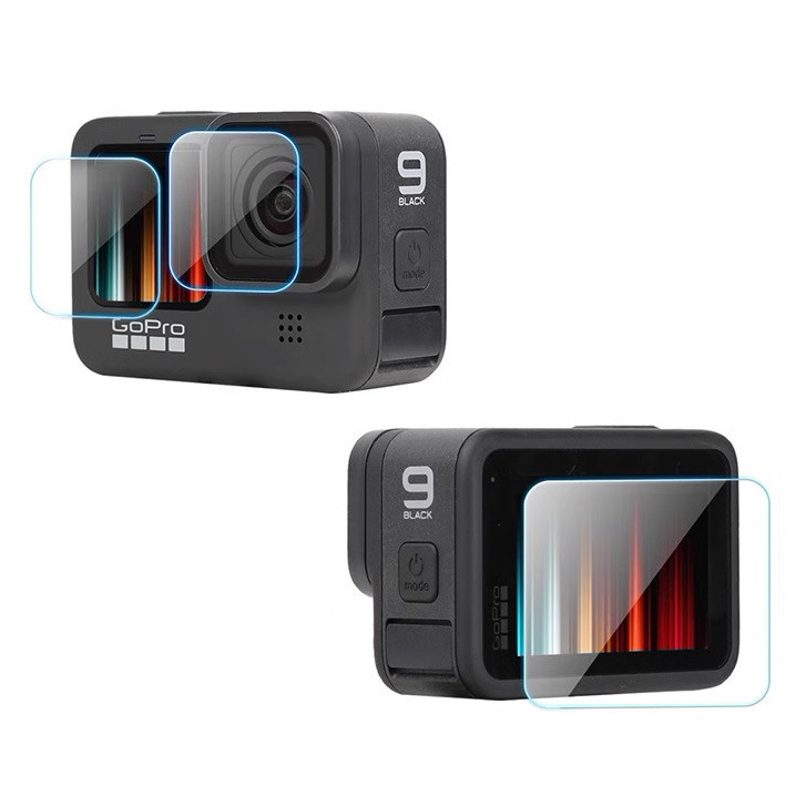 現貨免運 gopro 鋼化貼 GoPro 12 MAX HERO 12 11 10 9 8 7 6 5 保護貼 玻璃貼