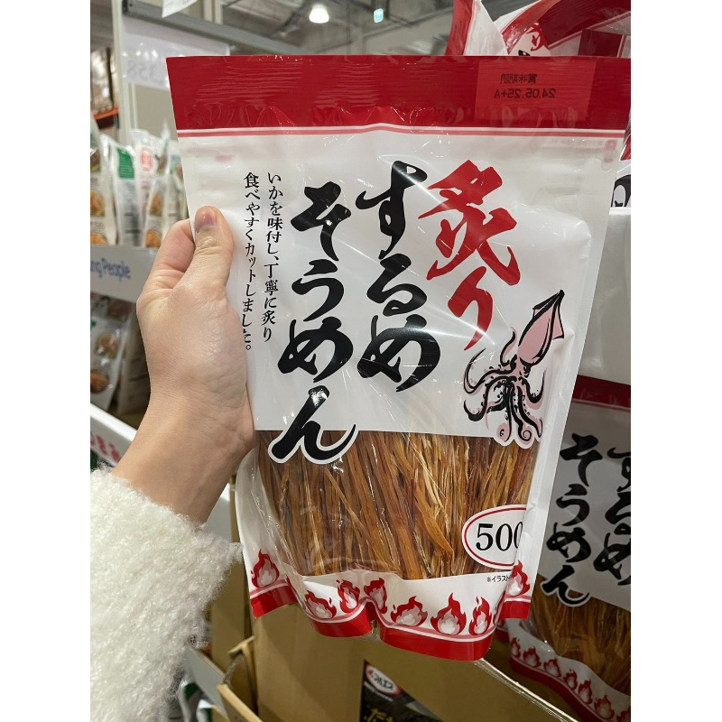 日本🇯🇵costco好市多 一榮食品 炙燒魷魚絲 500g 大包裝 現貨