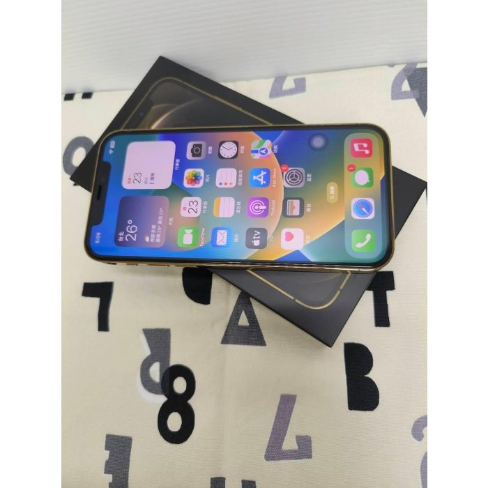 二手機【台揚通訊】~APPLE iPhone 12 Pro (128GB) 6.1吋 ~金 (49288)