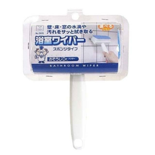 日本進口 小久保 KOKUBO浴室水滴汙垢清潔刷 浴室磁磚刷 海綿+刮刀 窗戶清潔 刮水板 浴室刮水 清潔兩用刷 清潔刷