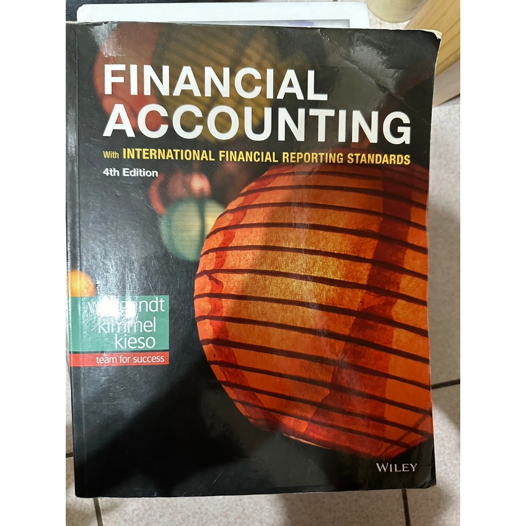 財務會計原文 Financial Accounting 4/e ISBN：9781119504306 二手