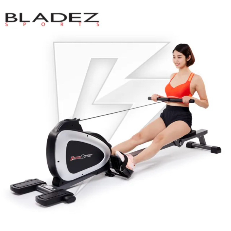 二手 BLADEZ FITNESS REALITY 磁控划船機-F2636(靜音/APP訓練/摺疊收納/肌肉訓練)