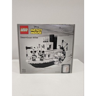 LEGO樂高 IDEAS系列 21317 米奇的威利號蒸汽船 <空盒>