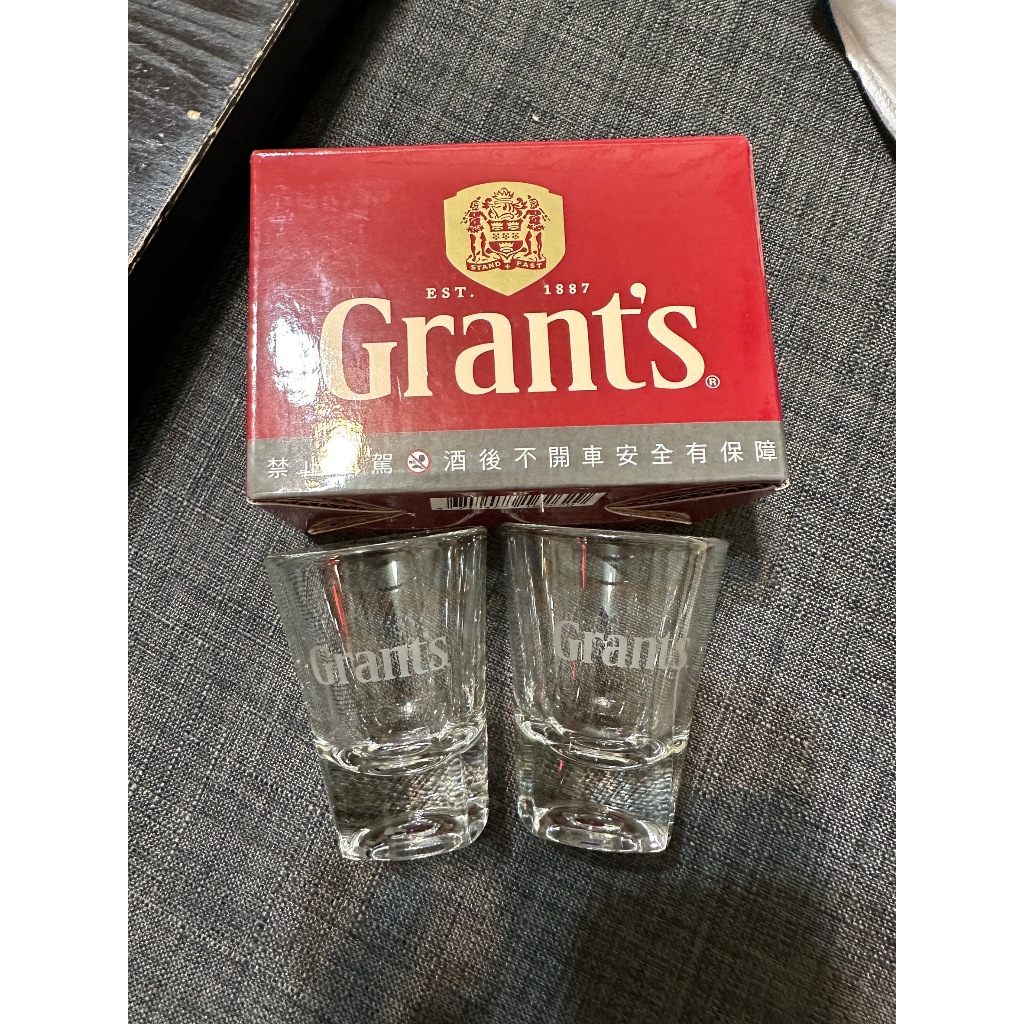 格蘭 Grant's 一口杯雙入組 一口杯 酒杯 Shot杯 玻璃杯 杯子 現貨