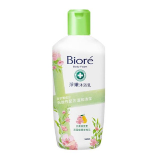 全新Biore 蜜妮 淨嫩沐浴乳 (英國梨與杏桃花) 300G (小)