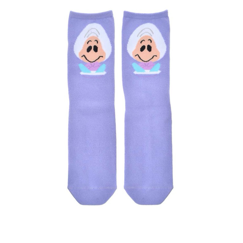 ☞ 現貨優惠 迪士尼 愛麗絲 配角 牡蠣寶寶 紫 可愛襪 小牡蠣 襪 卡通襪 襪子 商店 正版 長襪 日本
