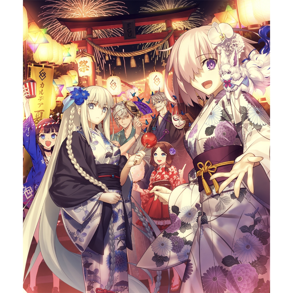 Fate Grand Order Fes. 2023 主視覺 資料夾 摩根 小文西 瑪修 fgo