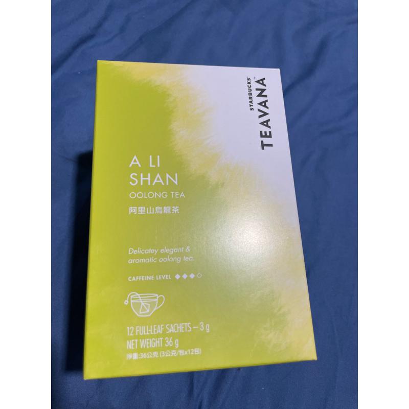 星巴克茶瓦納茶包 阿里山烏龍/洋甘菊/英式紅茶/伯爵紅茶
