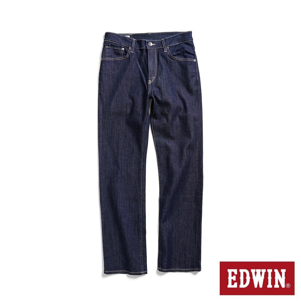 EDWIN 經典直筒長褲(原藍色)-男款
