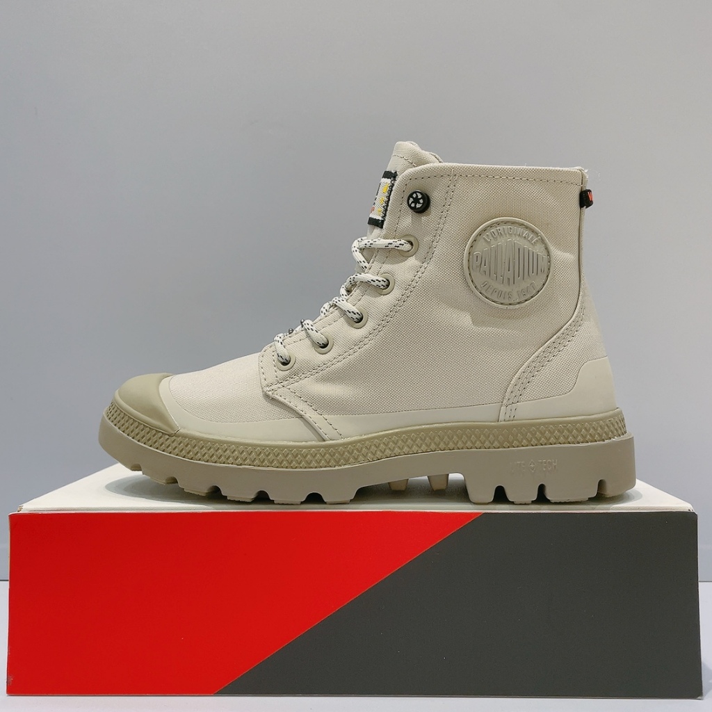 PALLADIUM PAMPA RCYCL LITE+WP+ZIP 男女 卡其 再生科技 拉鍊 防水靴74066-103