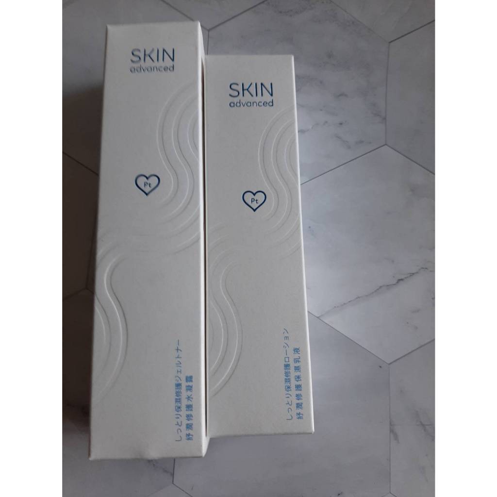 SKIN Advanced 卓沿白金保濕水凝露150ml/SKIN Advanced 白金舒潤水感保濕乳液(50ml)