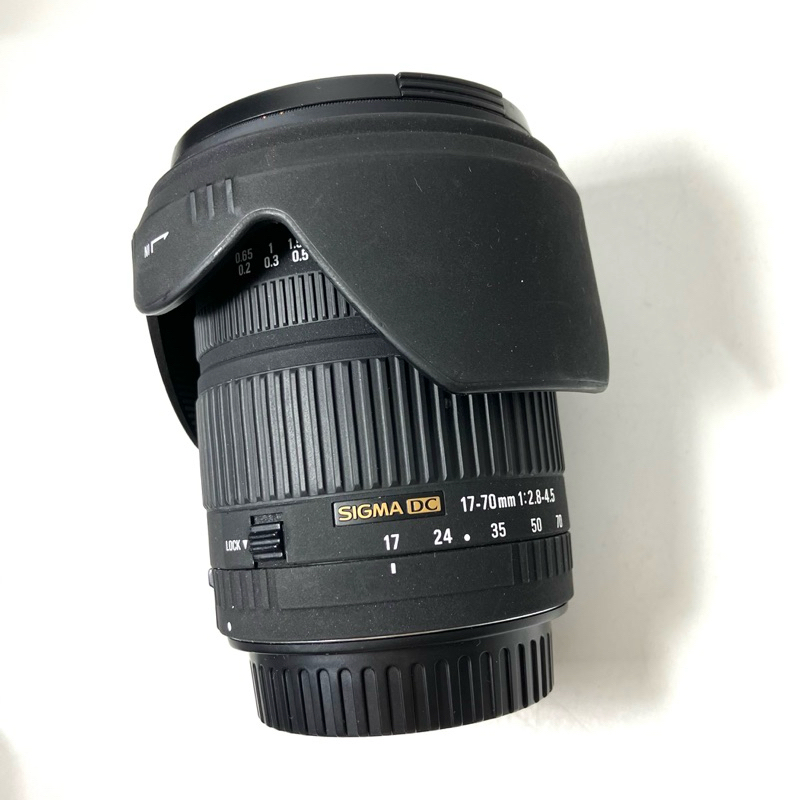 SIGMA 鏡頭 DC17-70mm 1:2.8-4.5 二手 寶物工廠 Treasure Factory