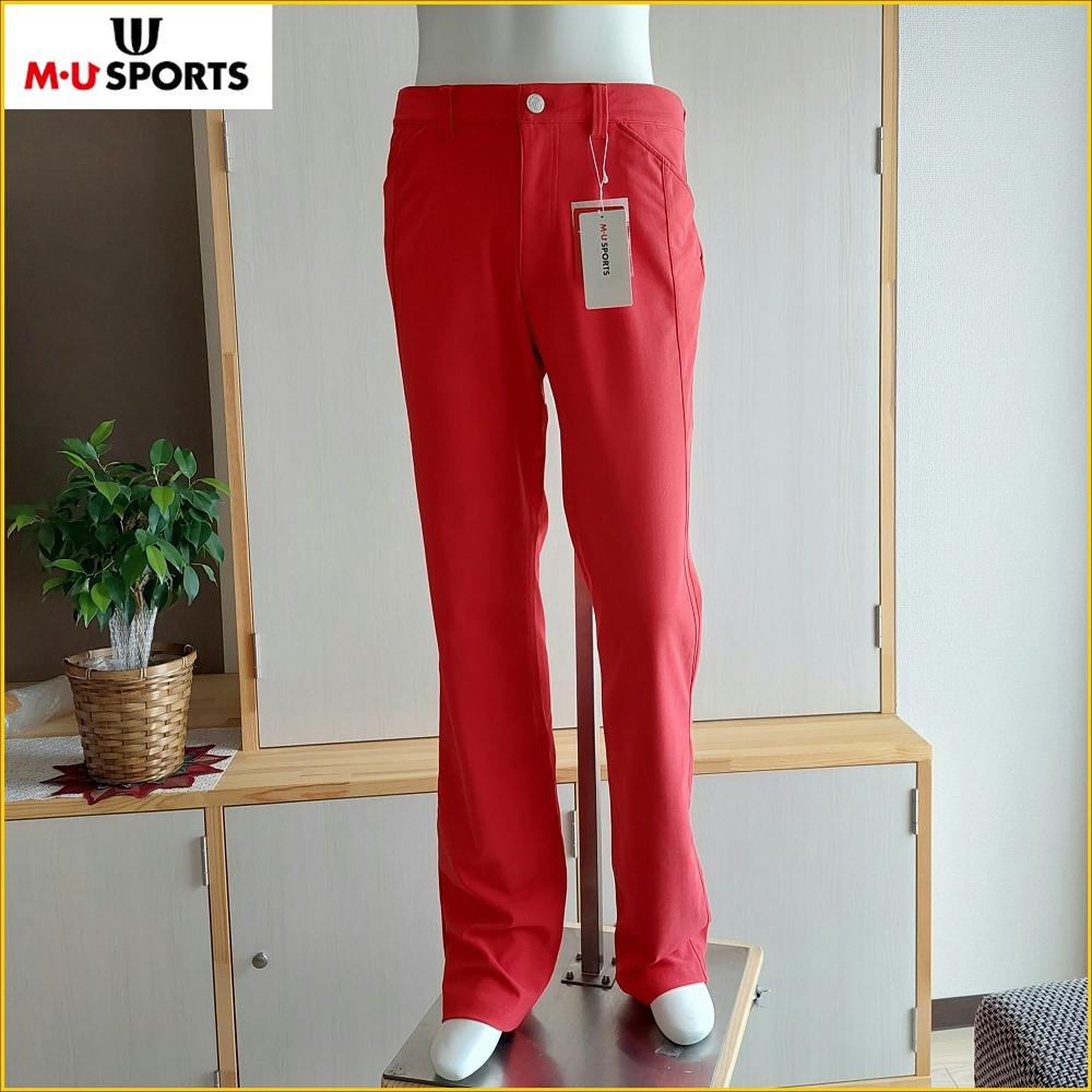 🇯🇵日本 高爾夫長褲 男 LL 新品 34腰 M.U SPORTS GOLF 立體剪裁 彈性高爾夫球 長褲 M6629M