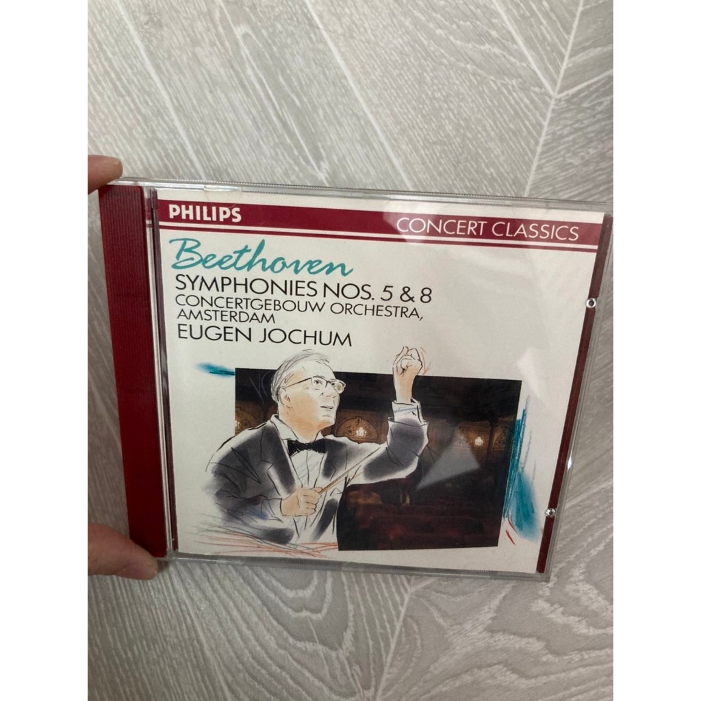 SB前 BEETHOVEN SYMPHONIES NOS 5 8 EUGEN JOCHUM 飛利浦音響測試碟