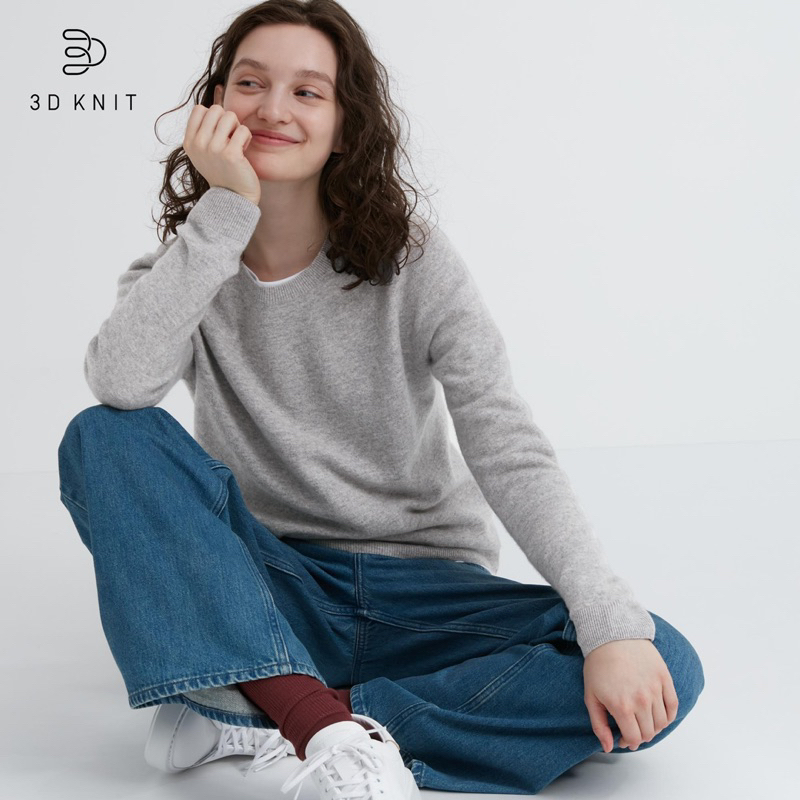 Jane機場代購✈️日本代購 現貨 Uniqlo UQ 喀什米爾圓領毛衣 多色 日本 折扣 保暖 輕薄