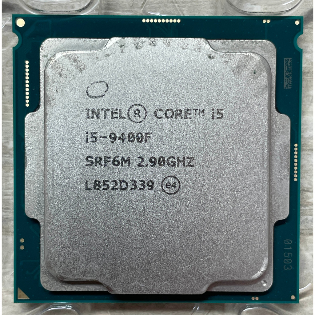 ⭐️【Intel i5-9400F 6核6緒】⭐ 支援 8、9代/正式版/無內顯/無風扇/附散熱膏/保固3個月
