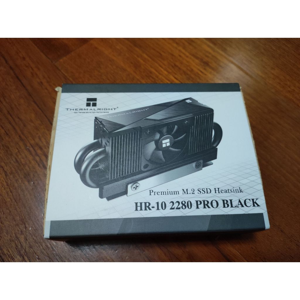 Thermalright 利民 HR-10 2280 PRO BLACK 黑色 M.2 SSD 散熱片