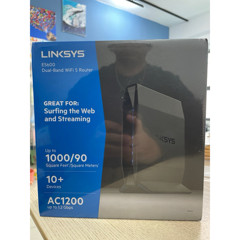 Linksys 雙頻 E5600 mesh路由器(AC1200) 全新未使用