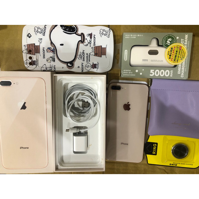 🍎Apple iPhone 8Plus I8+ iPhone8 plus i8plus 256G 玫瑰金🍎 空機