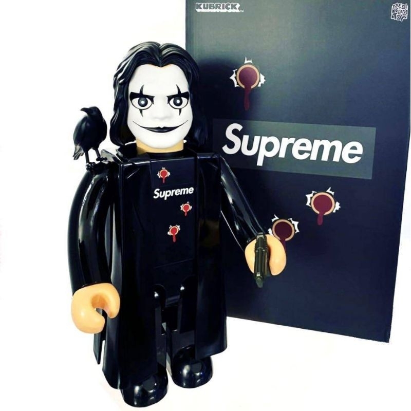 全新現貨未拆正品BE@RBRICK 1000% 庫柏力克supreme kubrick the crow台北市 龍族戰神