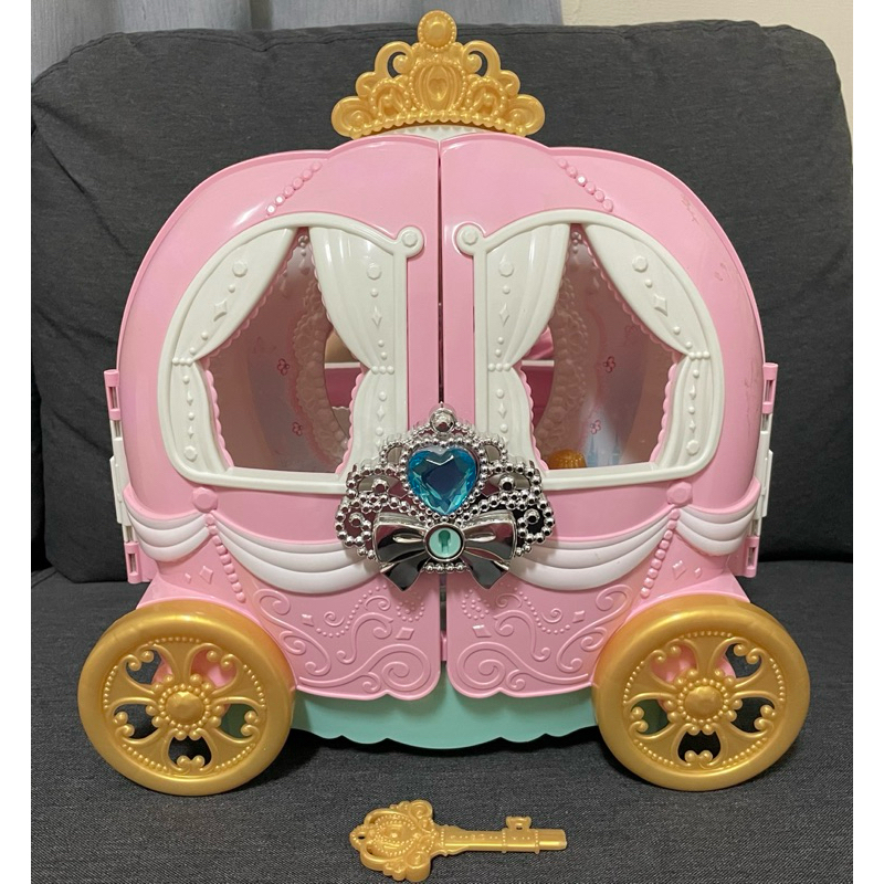 女童馬車化妝台玩具組 公主化妝玩具組 二手出清
