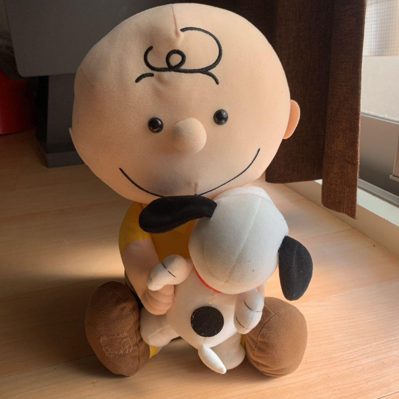 PEANUTS 史努比 SNOOPY 復古60年代 豆豆眼 查理布朗 絨毛娃娃 玩偶